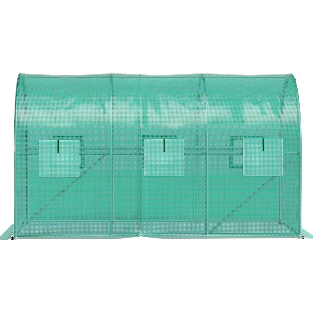 Tunelinis šiltnamis VEVOR VV-TG-1577GREEN, 3,7 x 2,1 x 2,1 m