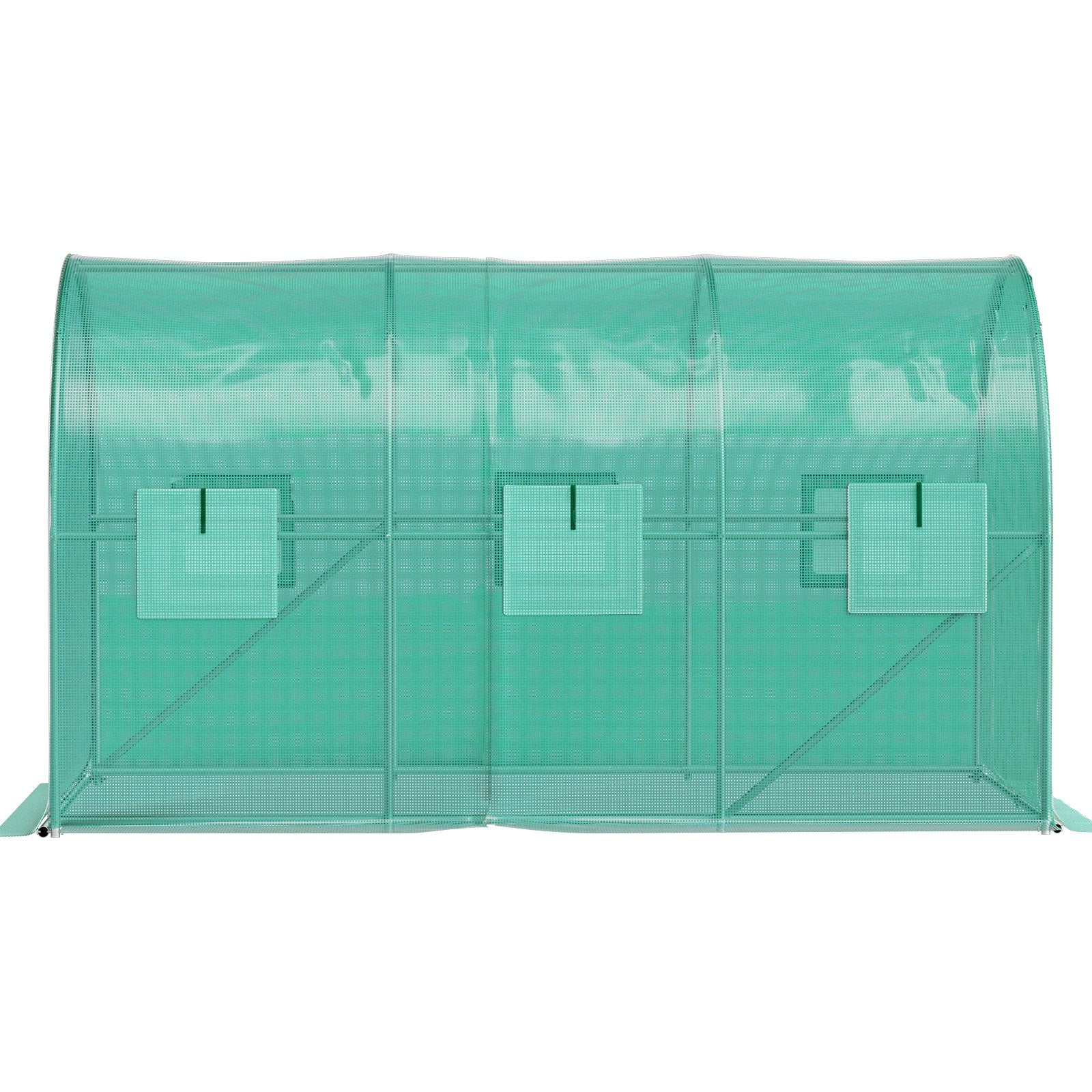 Tunelinis šiltnamis VEVOR VV-TG-1577GREEN, 3,7 x 2,1 x 2,1 m