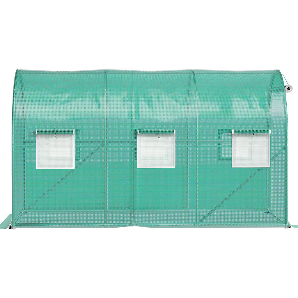 Tunelinis šiltnamis VEVOR VV-TG-1577GREEN, 3,7 x 2,1 x 2,1 m