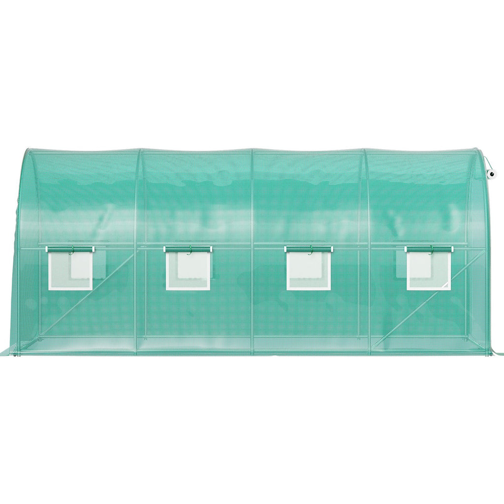 Šiltnamis tunelinis VEVOR VV-TG-1577GREEN, 4,5 x 2 x 2 m