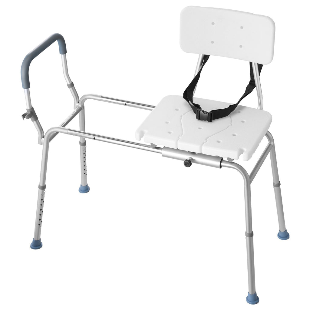 Slankiojanti dušo kėdė VEVOR FBL650411, 180 kg keliamoji galia