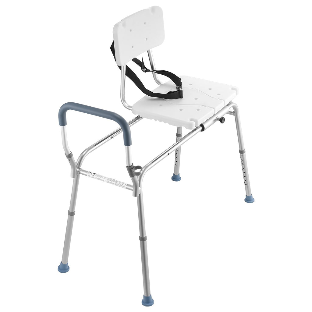 Slankiojanti dušo kėdė VEVOR FBL650411, 180 kg keliamoji galia
