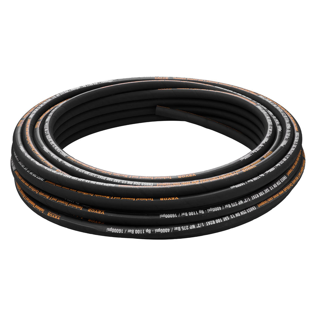 Hidraulinė žarna VEVOR 1/2 colio x 30,5 m, 4000 PSI