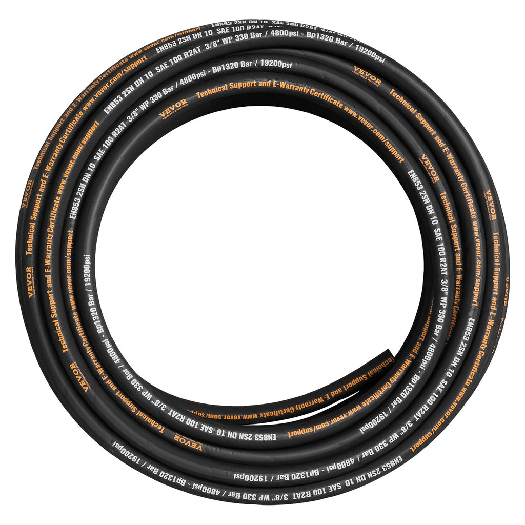 Hidraulinė žarna VEVOR 3/8 colio x 30,5 m, 5000 PSI