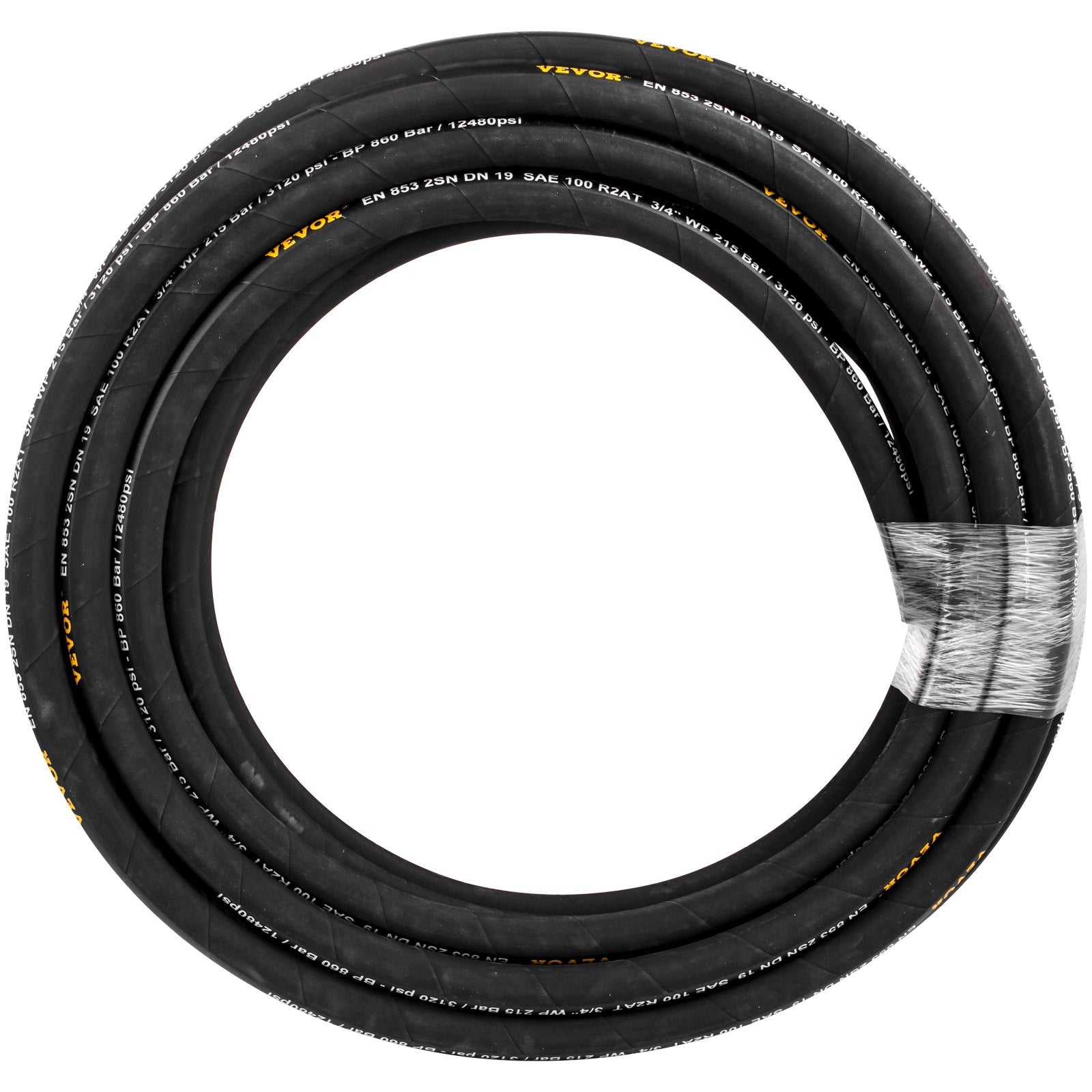 Hidraulinė žarna VEVOR 1/4 colio x 100 m, 5800 PSI