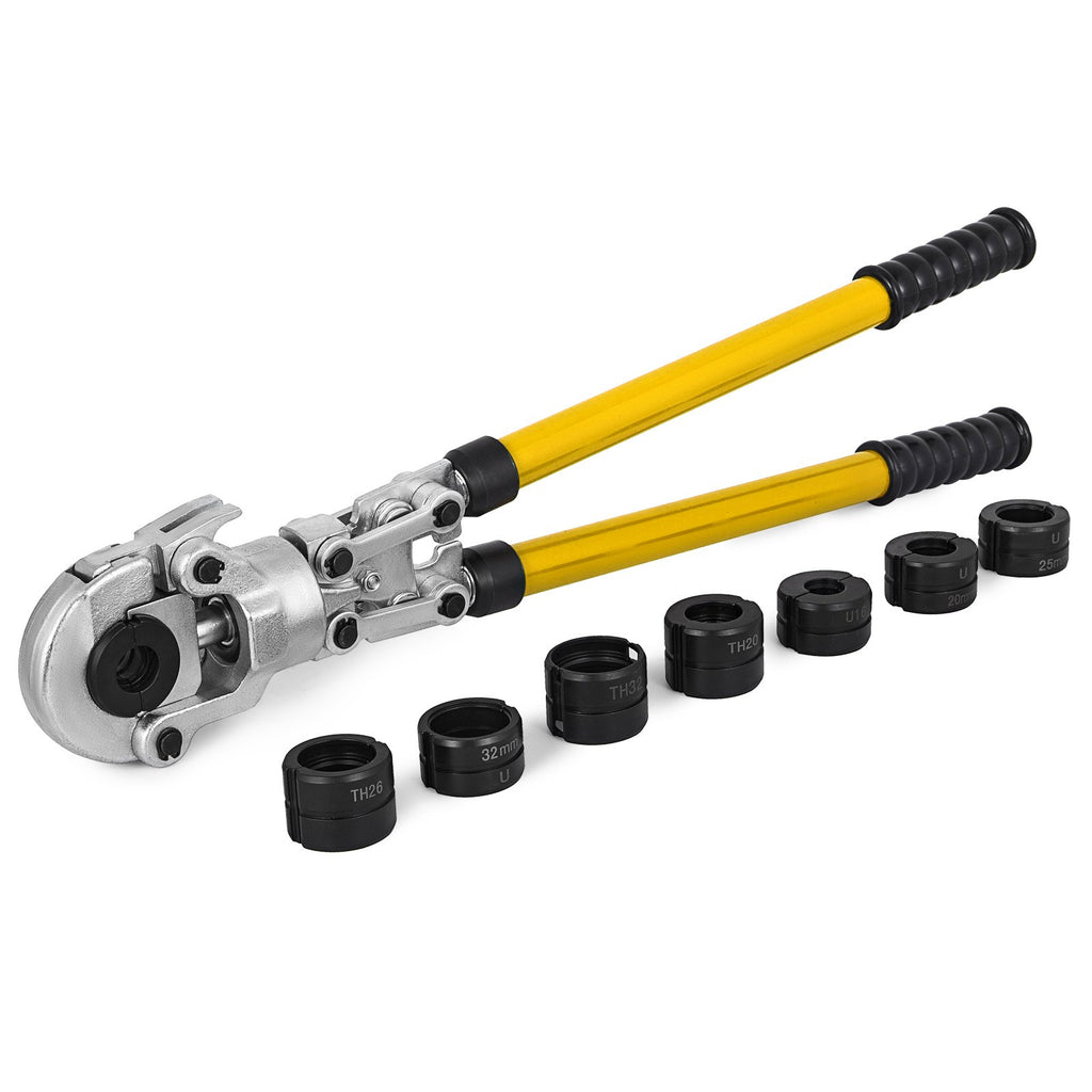 Presavimo replės vamzdžiams VEVOR Pex-Al-Pex 16-32mm, TH ir U tipo antgaliai