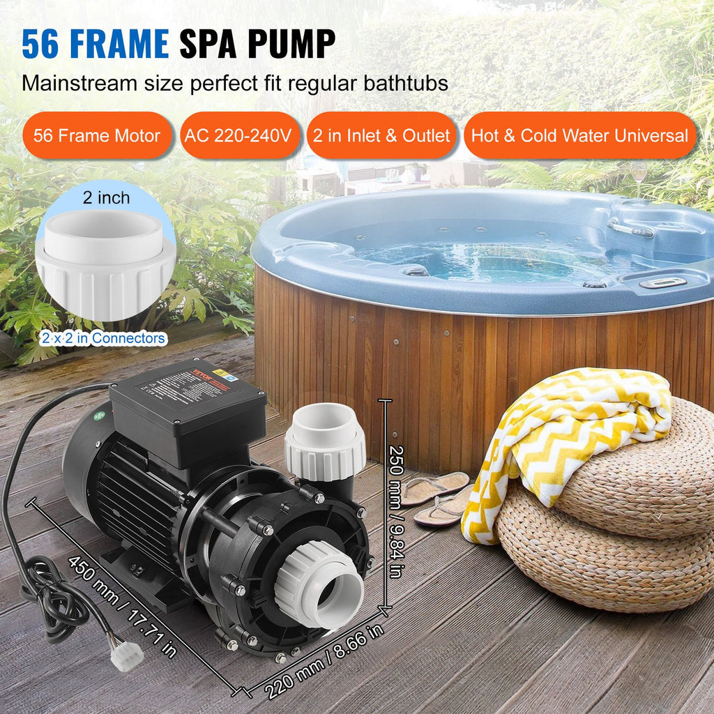SPA siurblys VEVOR HDP1800II, 1600 W