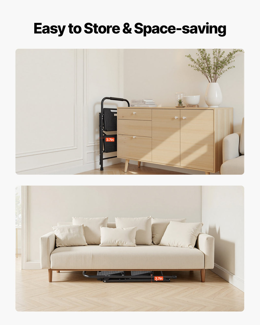 Sulankstomos kopėtėlės VEVOR CQX902, 272 kg keliamoji galia