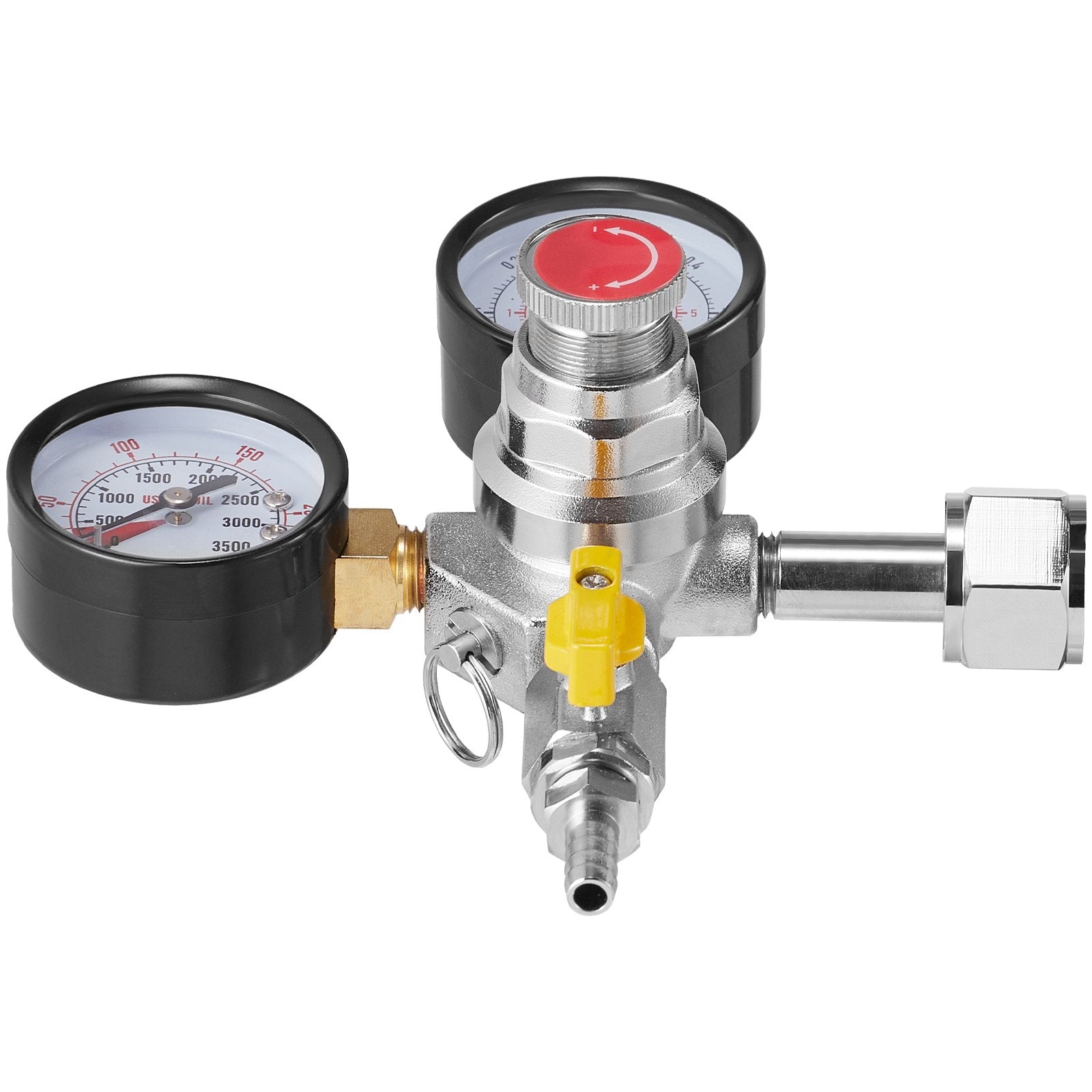 CO2 reduktorius VEVOR K050101-01Q12-Z1, 0-60 PSI