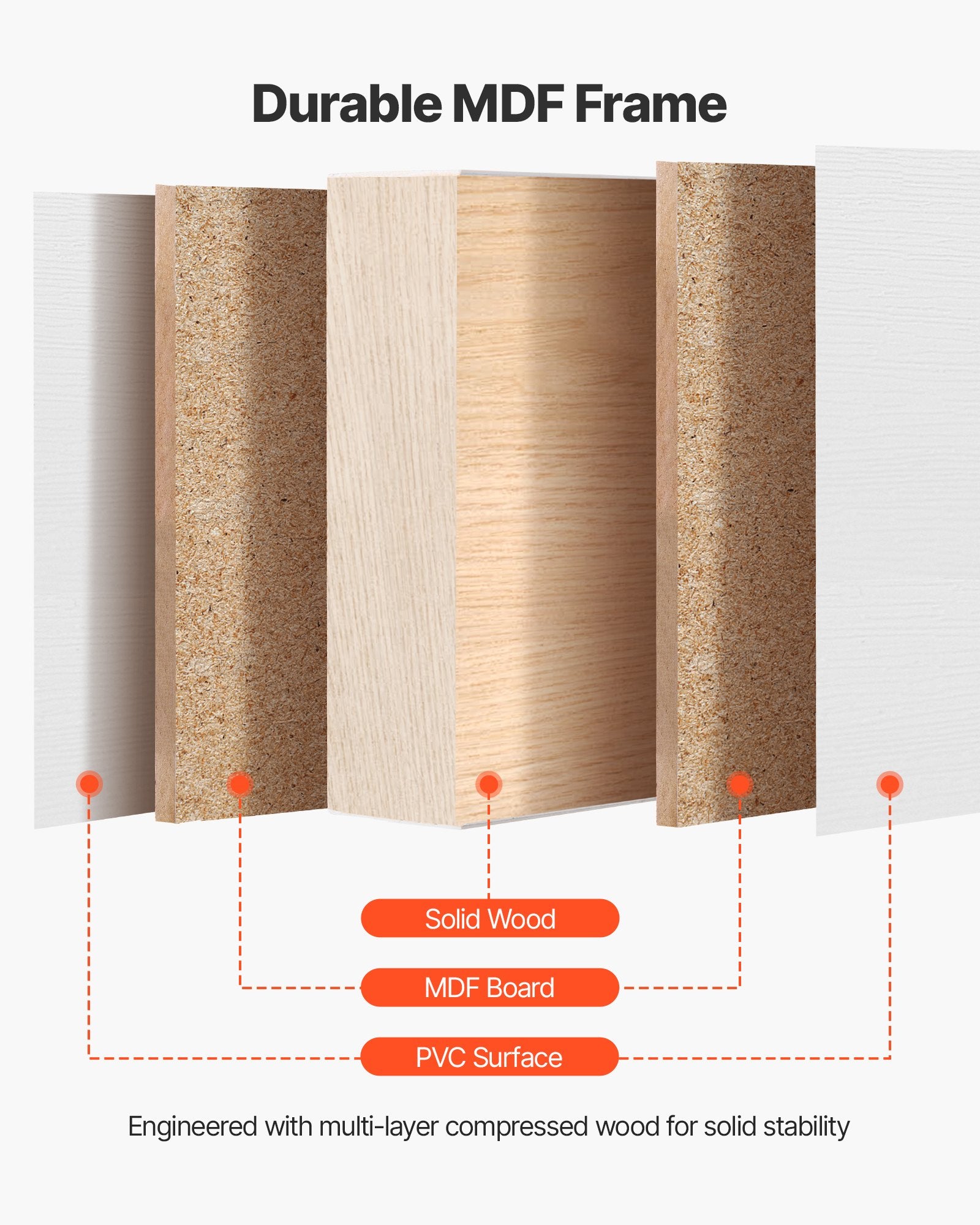 Stumdomos spintos durys VEVOR BL17-60, 1524 x 2032 mm