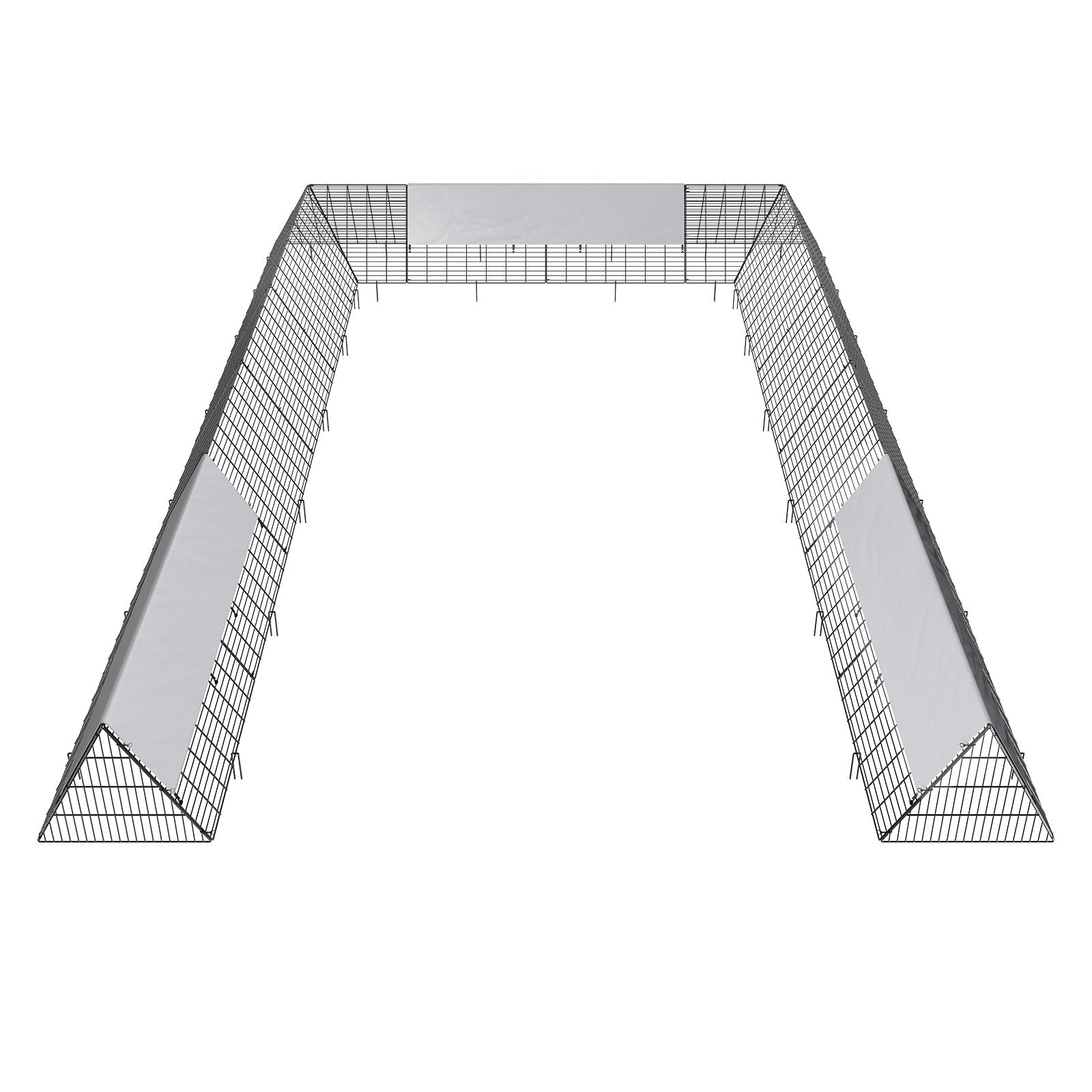 Vištų tuneliai VEVOR TT-MCT004, 600 x 400 x 61,5 cm