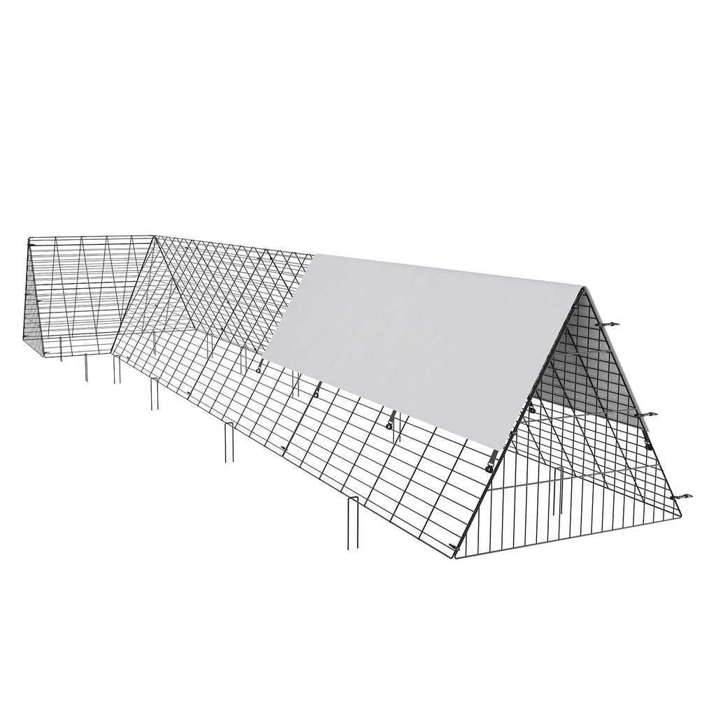 Vištų tunelis VEVOR TT-MCT002, 400x100x61,5 cm
