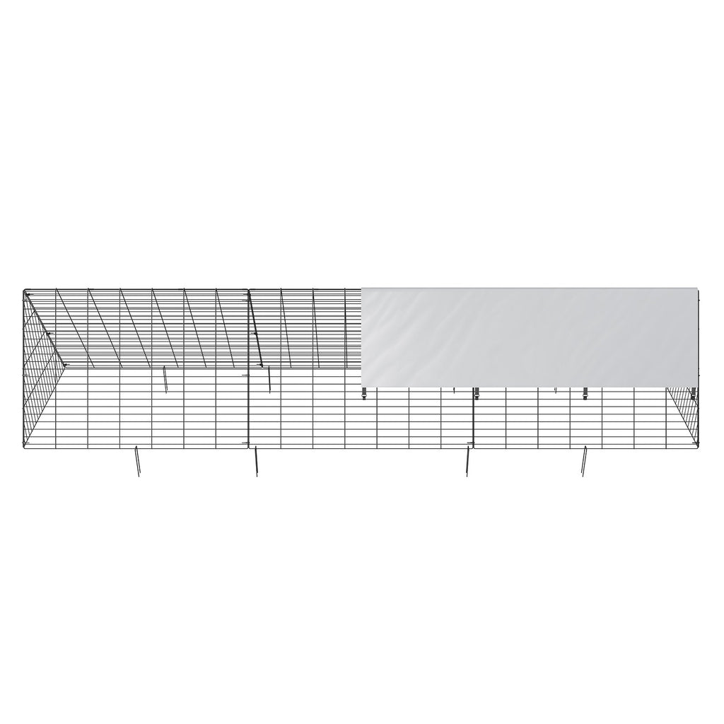 Vištų tunelis VEVOR TT-MCT001, 300 x 71 x 61,5 cm