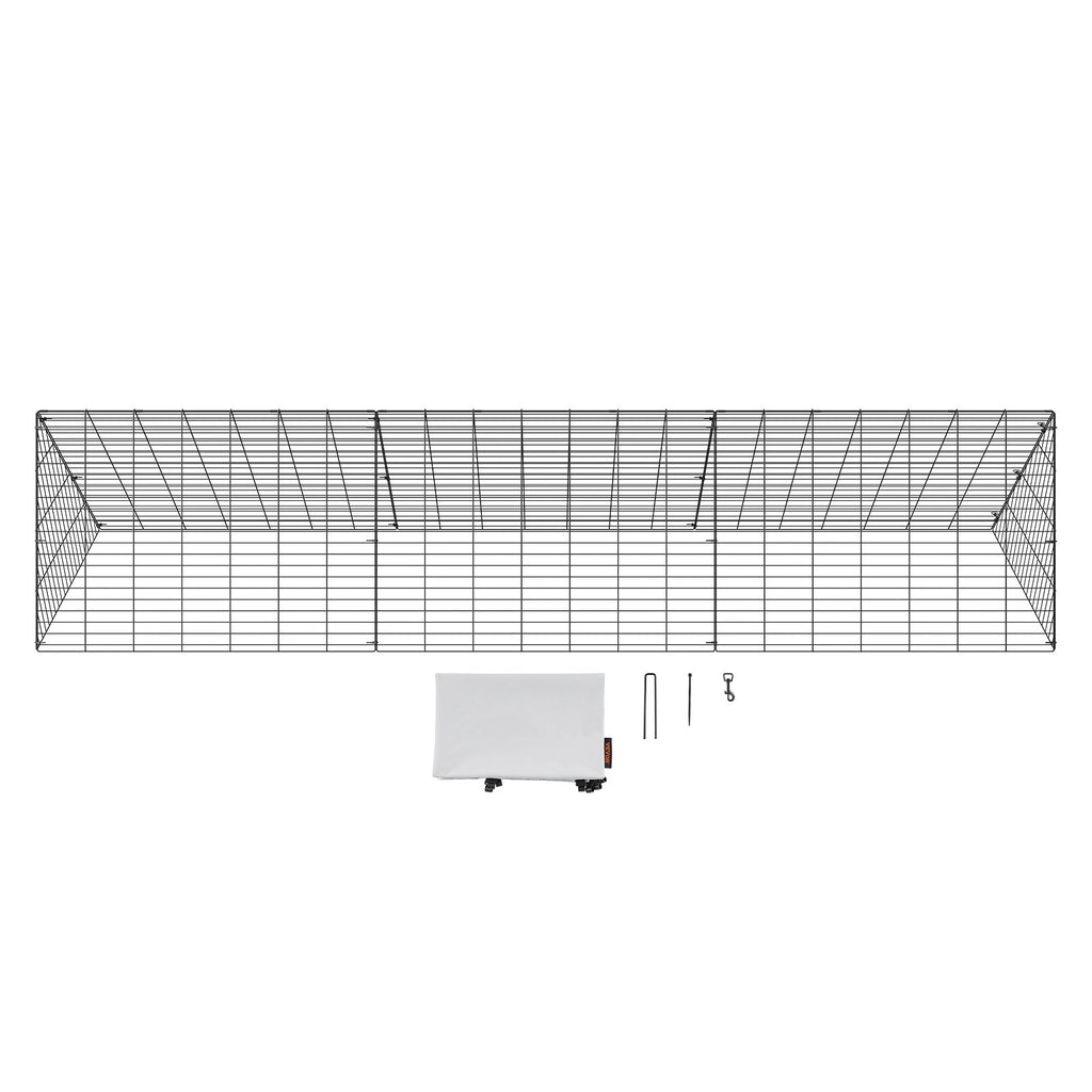 Vištų tunelis VEVOR TT-MCT001, 300 x 71 x 61,5 cm