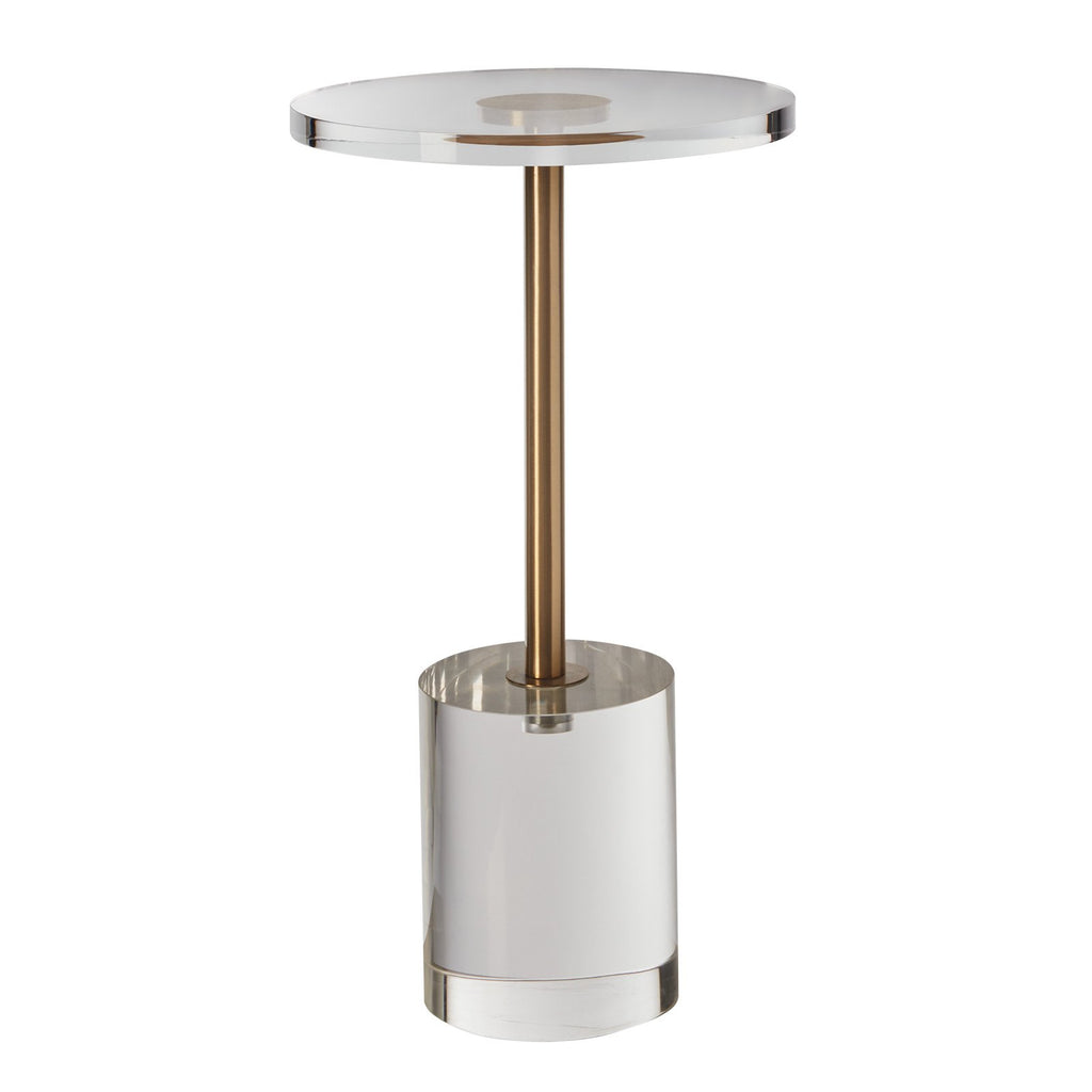 Akrilinis šoninis staliukas VEVOR JYFT-002R, 30 cm skersmens