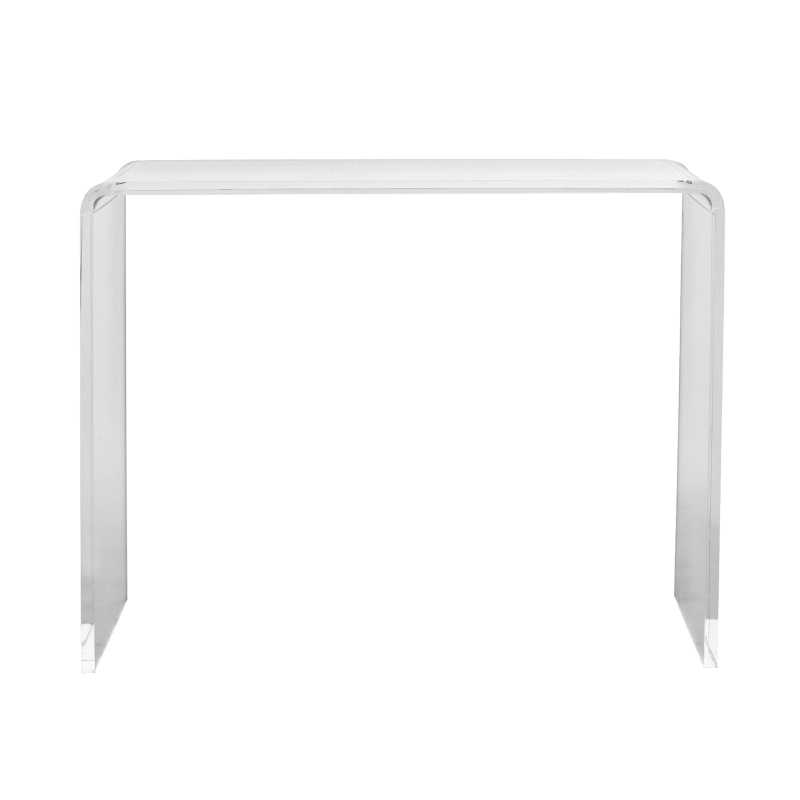 Akrilinis konsolinis staliukas VEVOR JYFT-004B, 96,4 cm ilgio