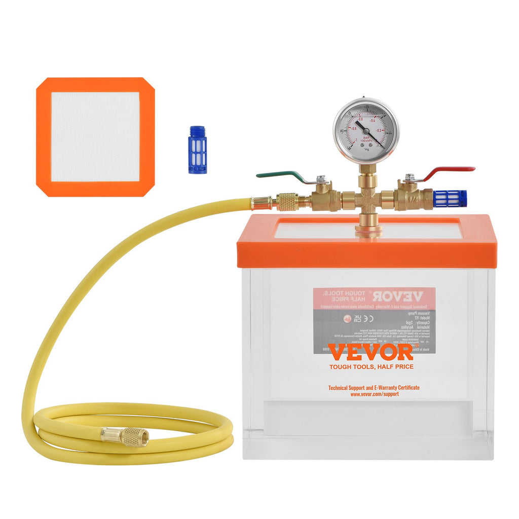 Vakuuminė kamera VEVOR Y2, 7,6 l