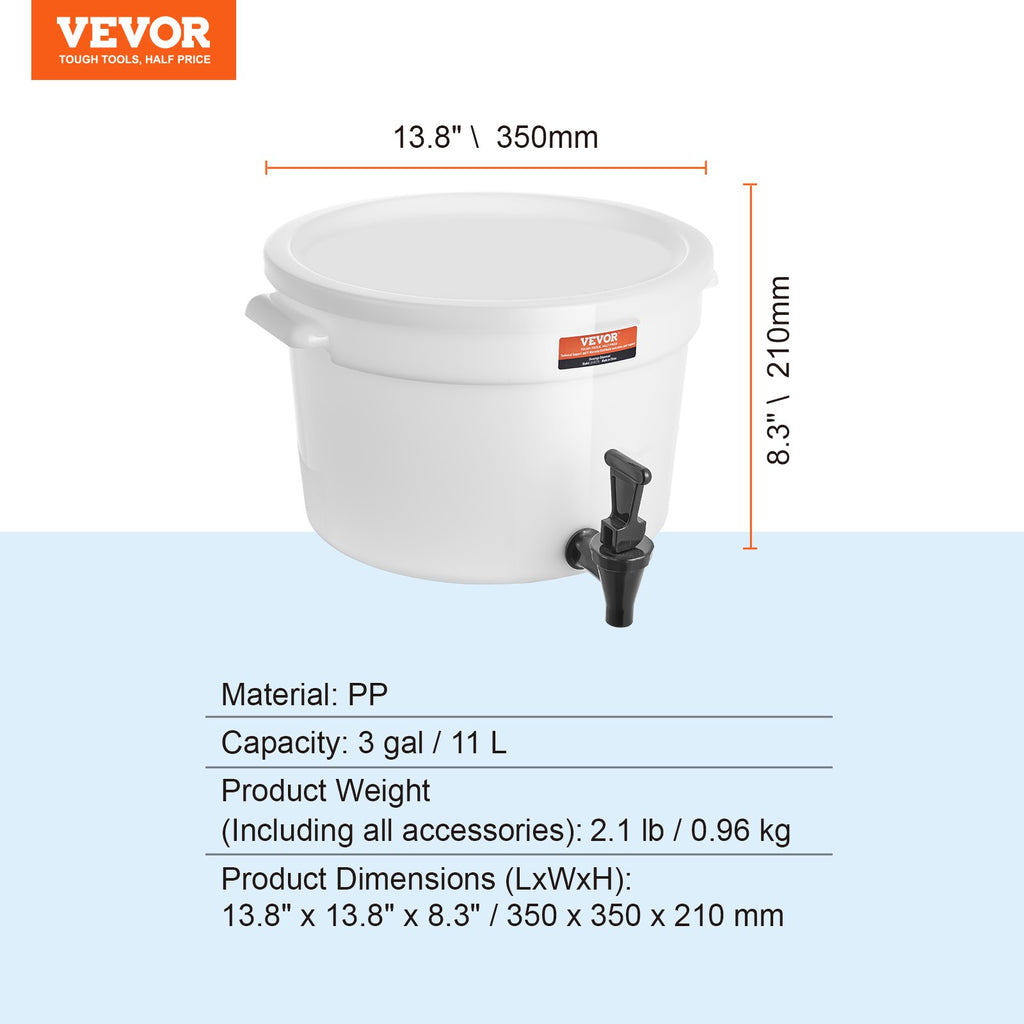 Gėrimų dozatorius VEVOR, 11 l talpa