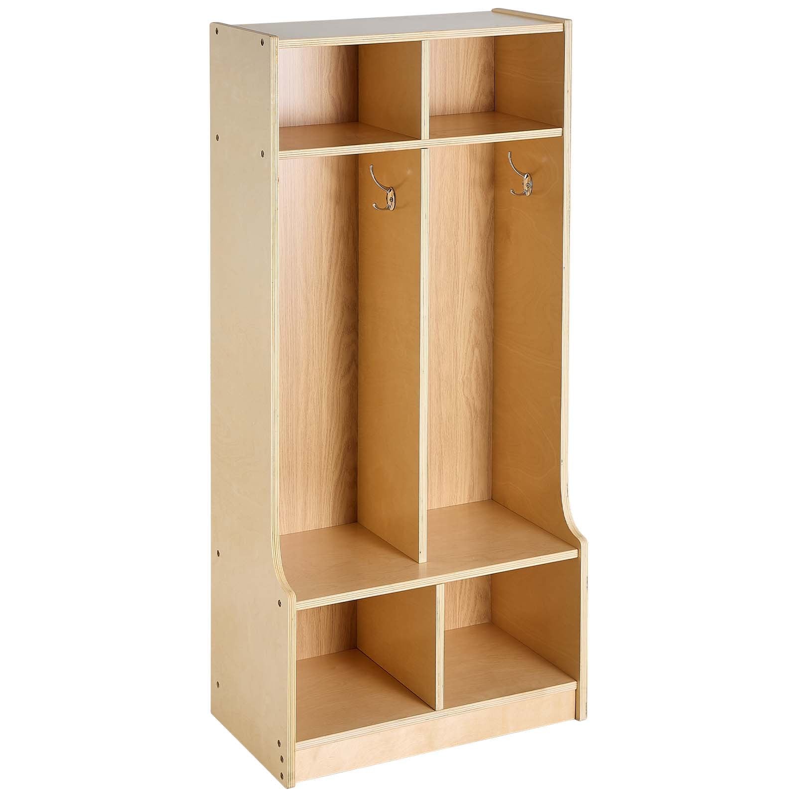 Vaikiška drabužių spinta-daiktadėžė VEVOR ZD-25TB02G, 2 skyriai
