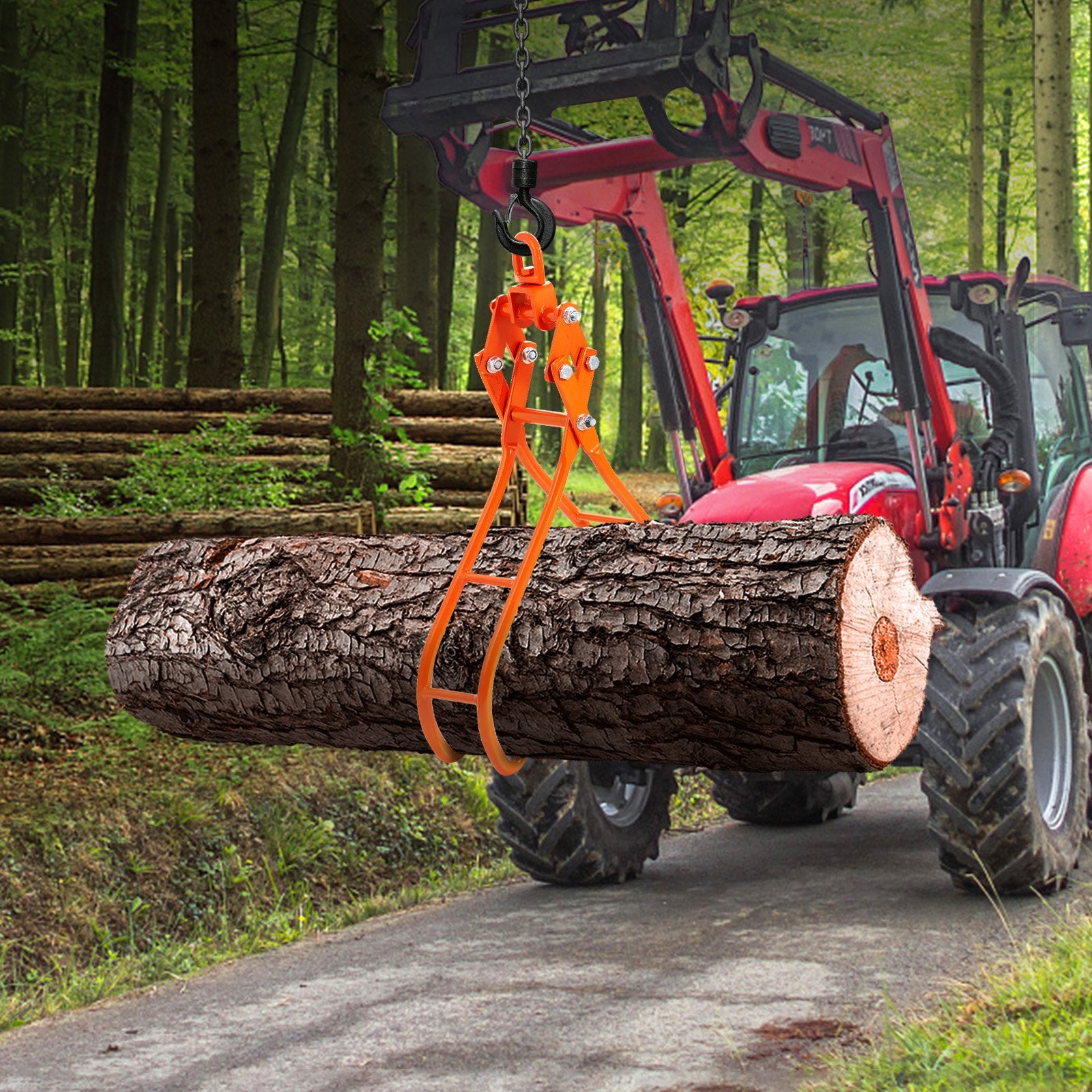 Rąstų kėlimo žnyplės VEVOR L4S28, 1000 kg keliamoji galia