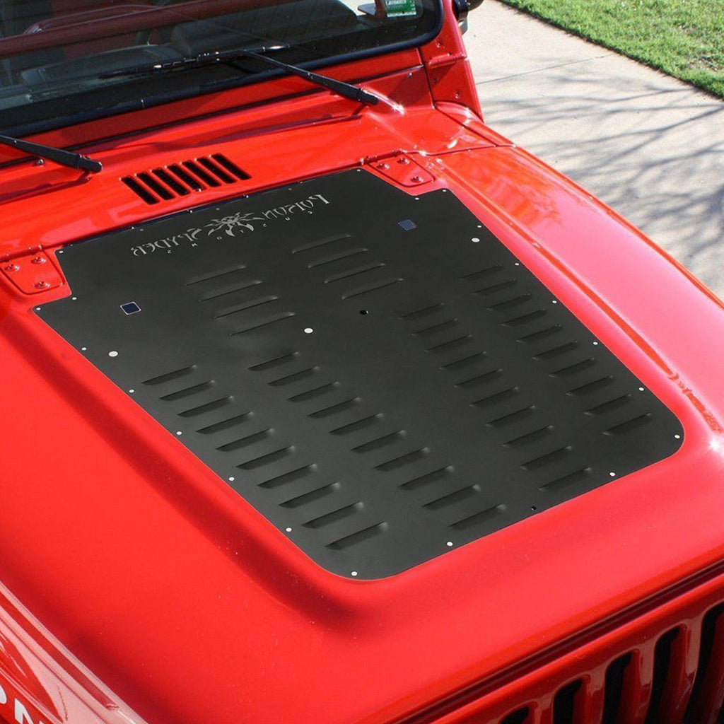 Variklio dangčio ventiliacinės grotelės VEVOR Jeep Wrangler JK (2013–2017), aliuminio lydinys
