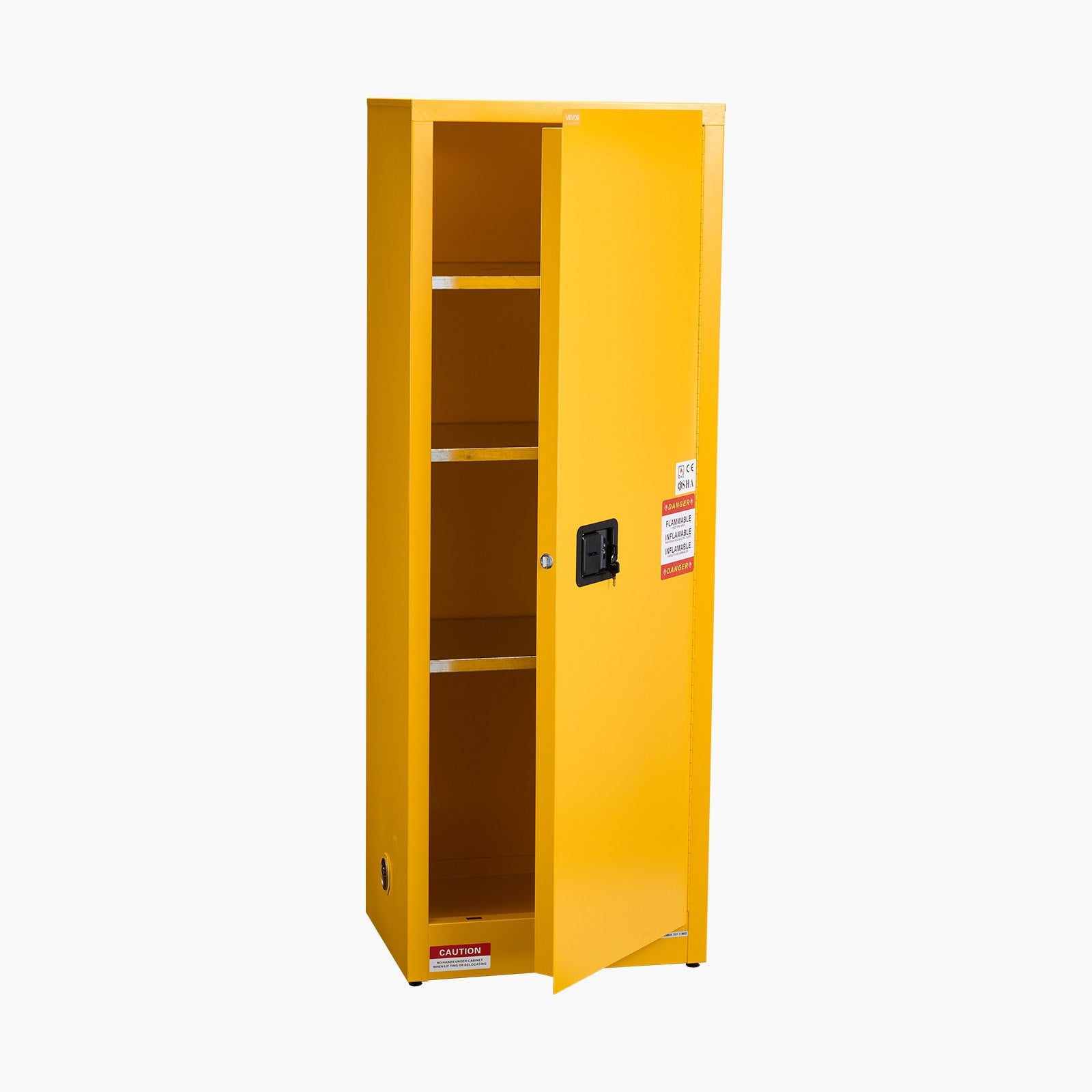 Spinta degioms medžiagoms VEVOR SS-23GAL, 87 l talpos