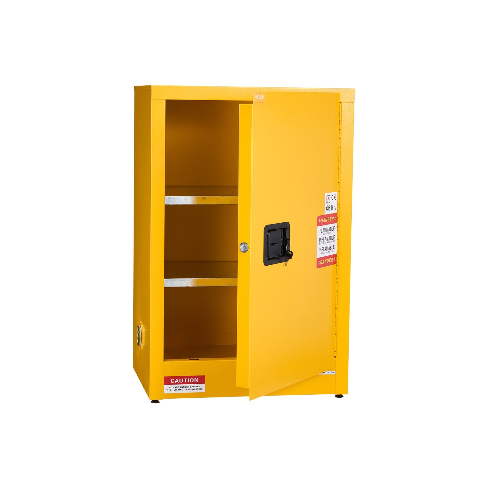 Spinta degioms medžiagoms VEVOR SS-13GAL, 50 l