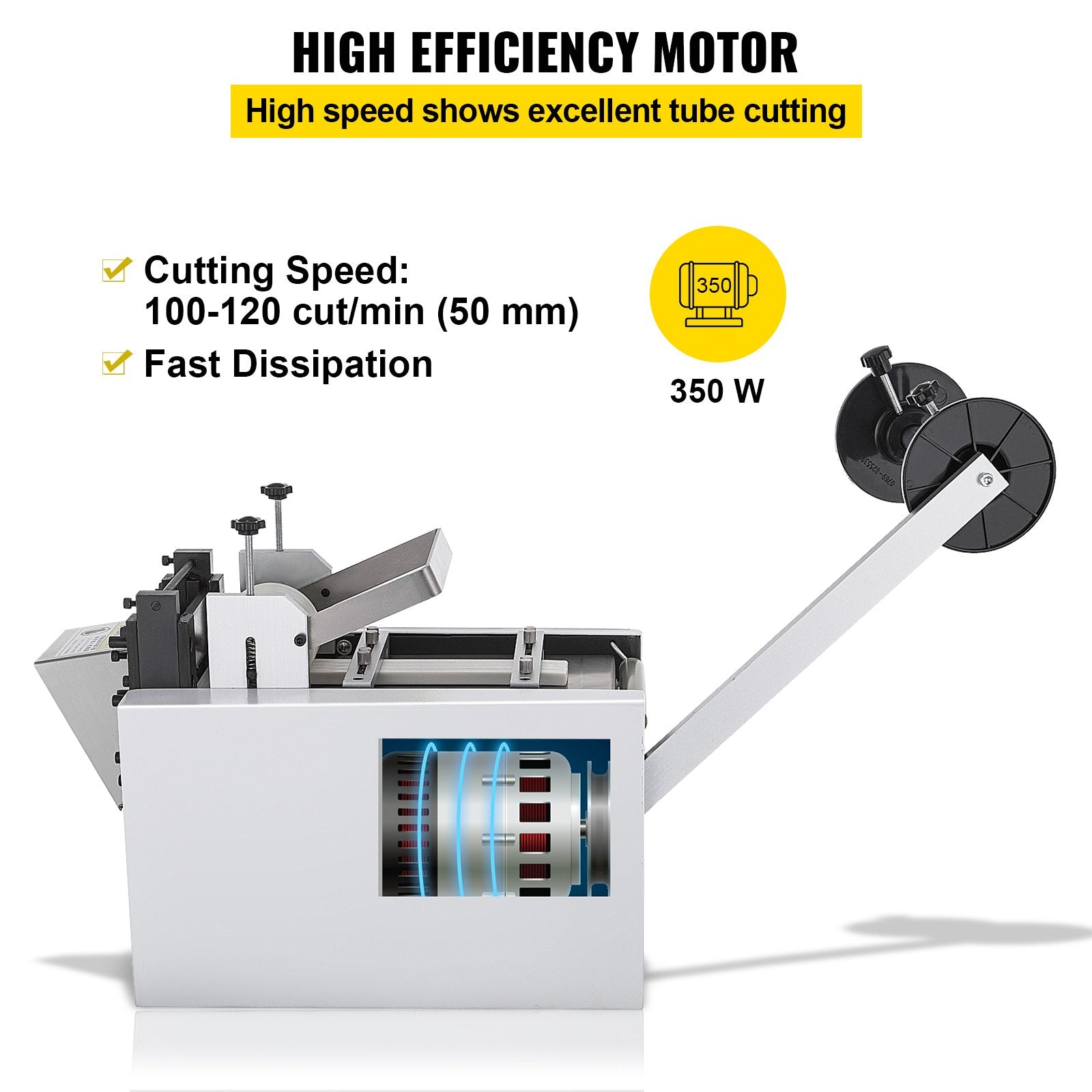 Automatinė vamzdelių pjovimo mašina VEVOR YS-100, 100 mm plotis