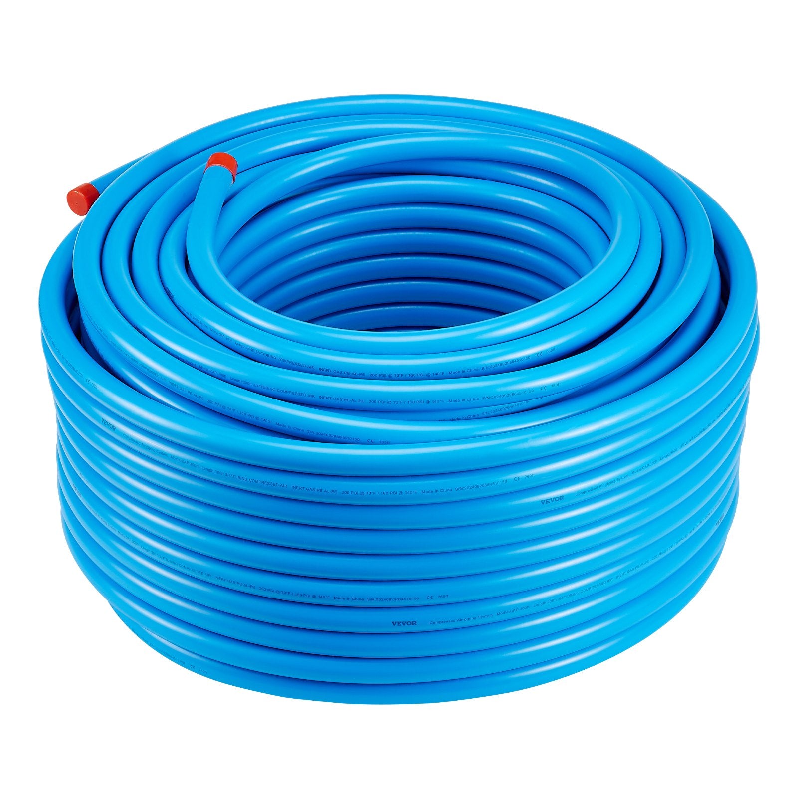 Suspausto oro vamzdyno komplektas VEVOR CAP 300ft, 91,4 m