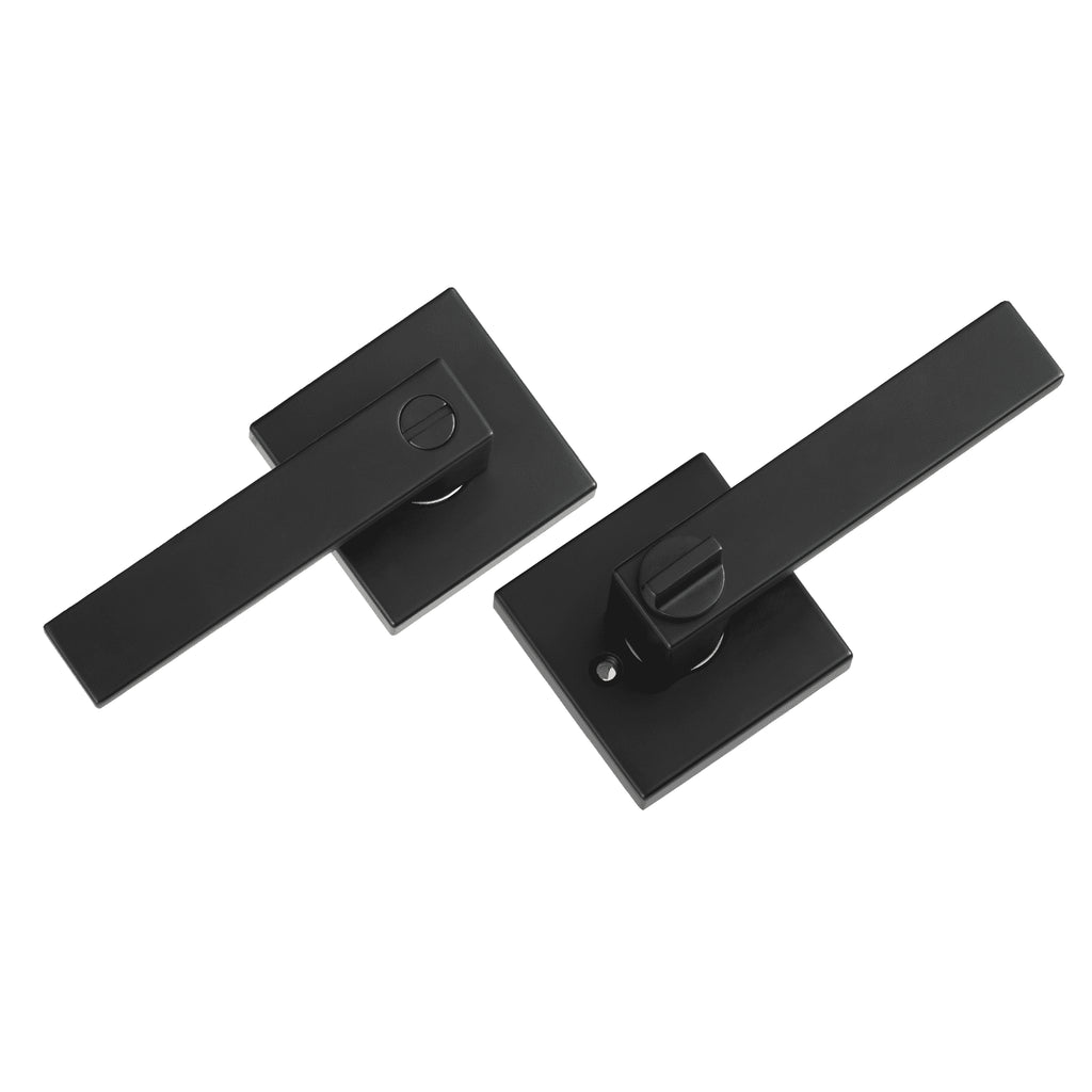 Vidaus durų rankenų komplektas VEVOR KJ2118-BK-BLK, 5 vnt.