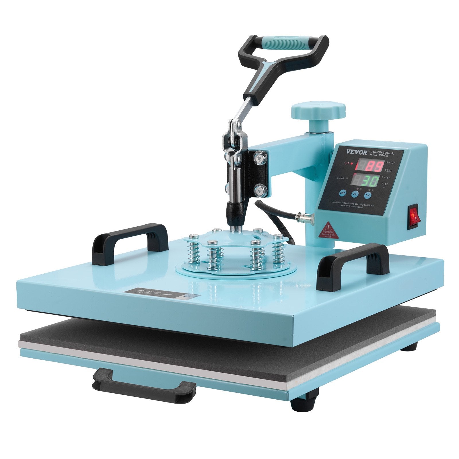 Termopresas VEVOR SJY-H15151M, 5-in-1 daugiafunkcis komplektas