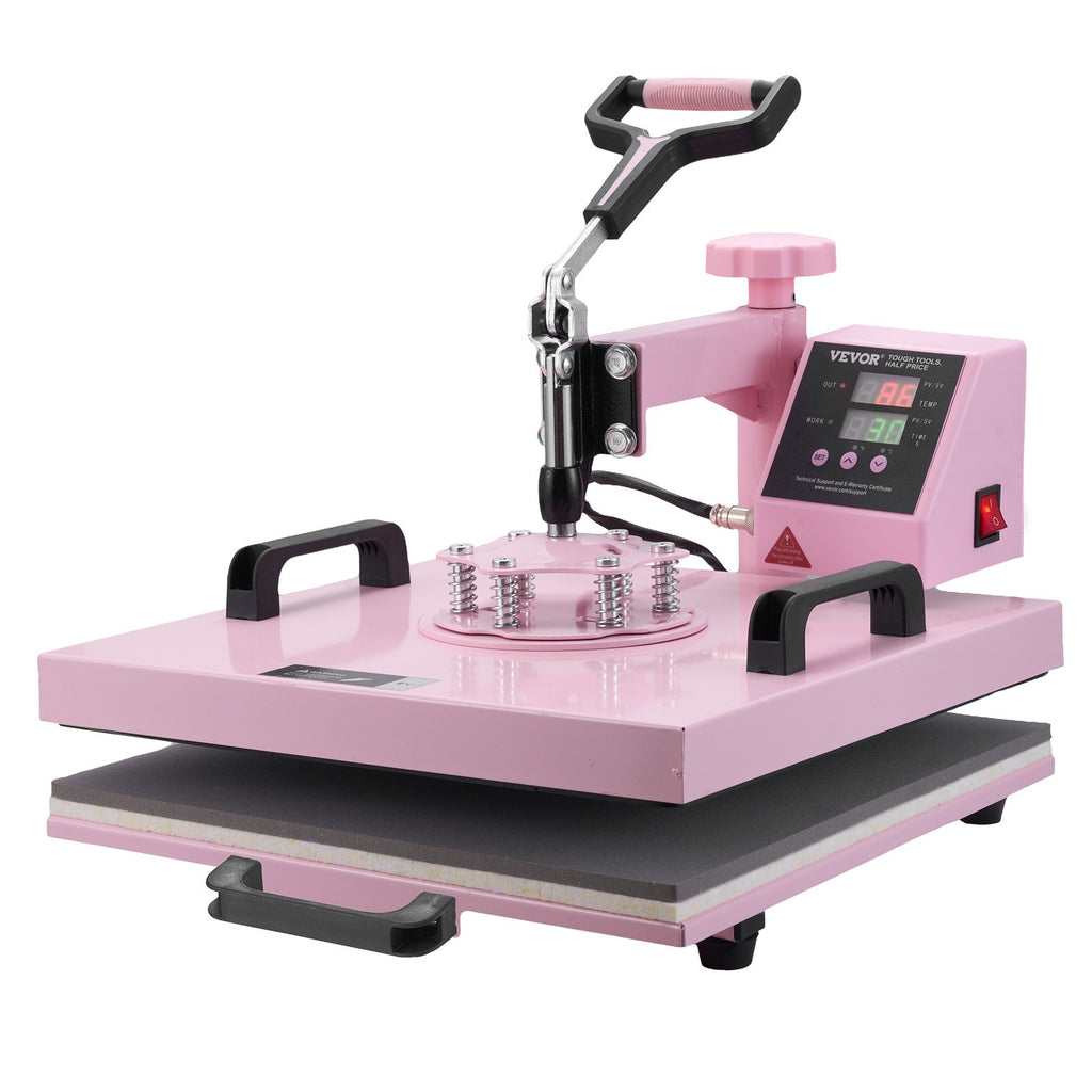 Terminio spaudimo presas VEVOR SJY-H15151M, 8 viename, 38x38 cm