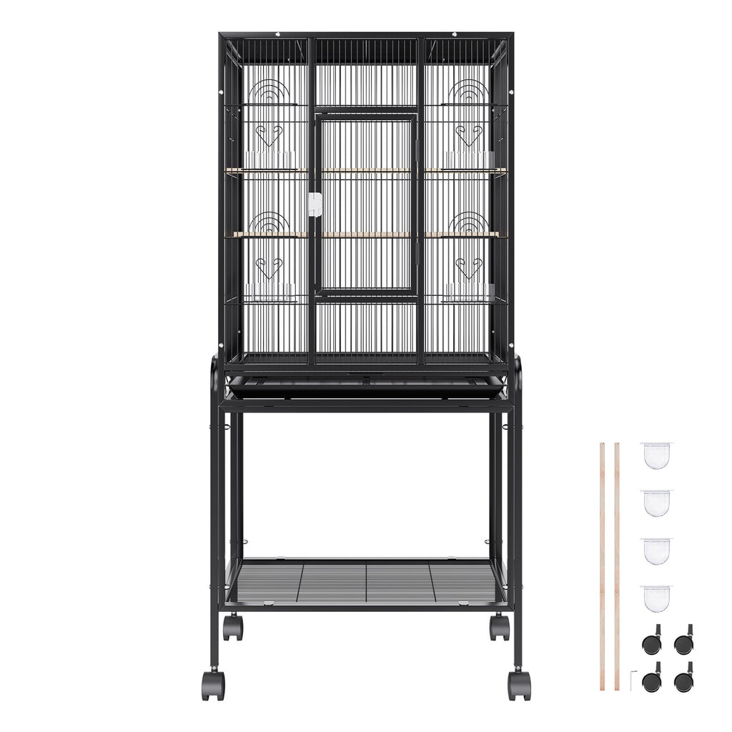 Didelis paukščių narvas VEVOR 503AB, 137 cm aukščio