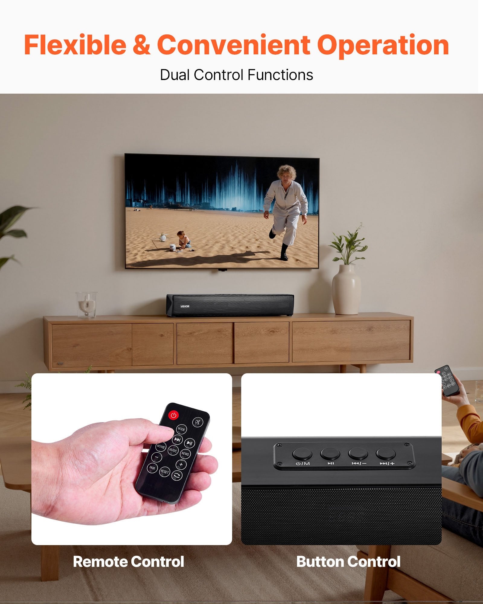 Garso kolonėlė (Soundbar) VEVOR LK-S819-4, 80W