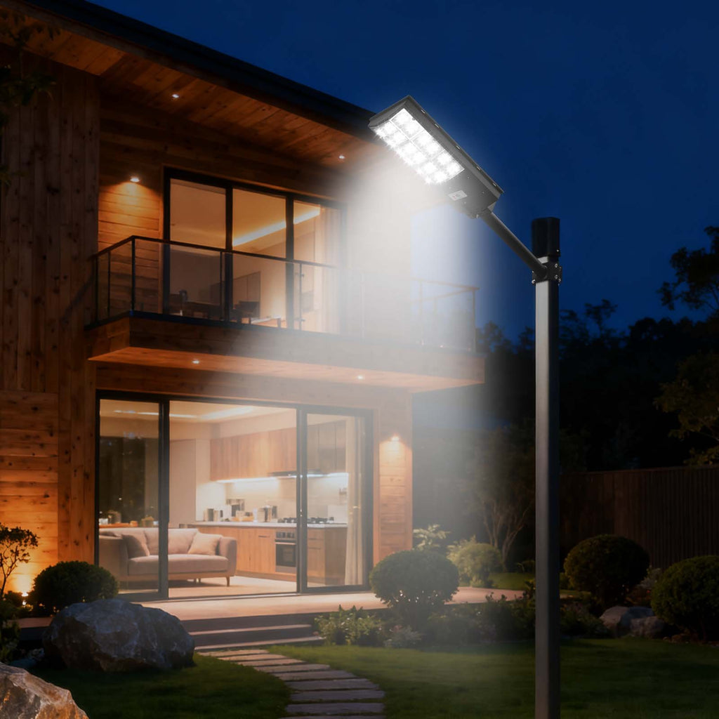 Saulės energijos gatvės šviestuvas VEVOR RBTYNLD-003, 12000W