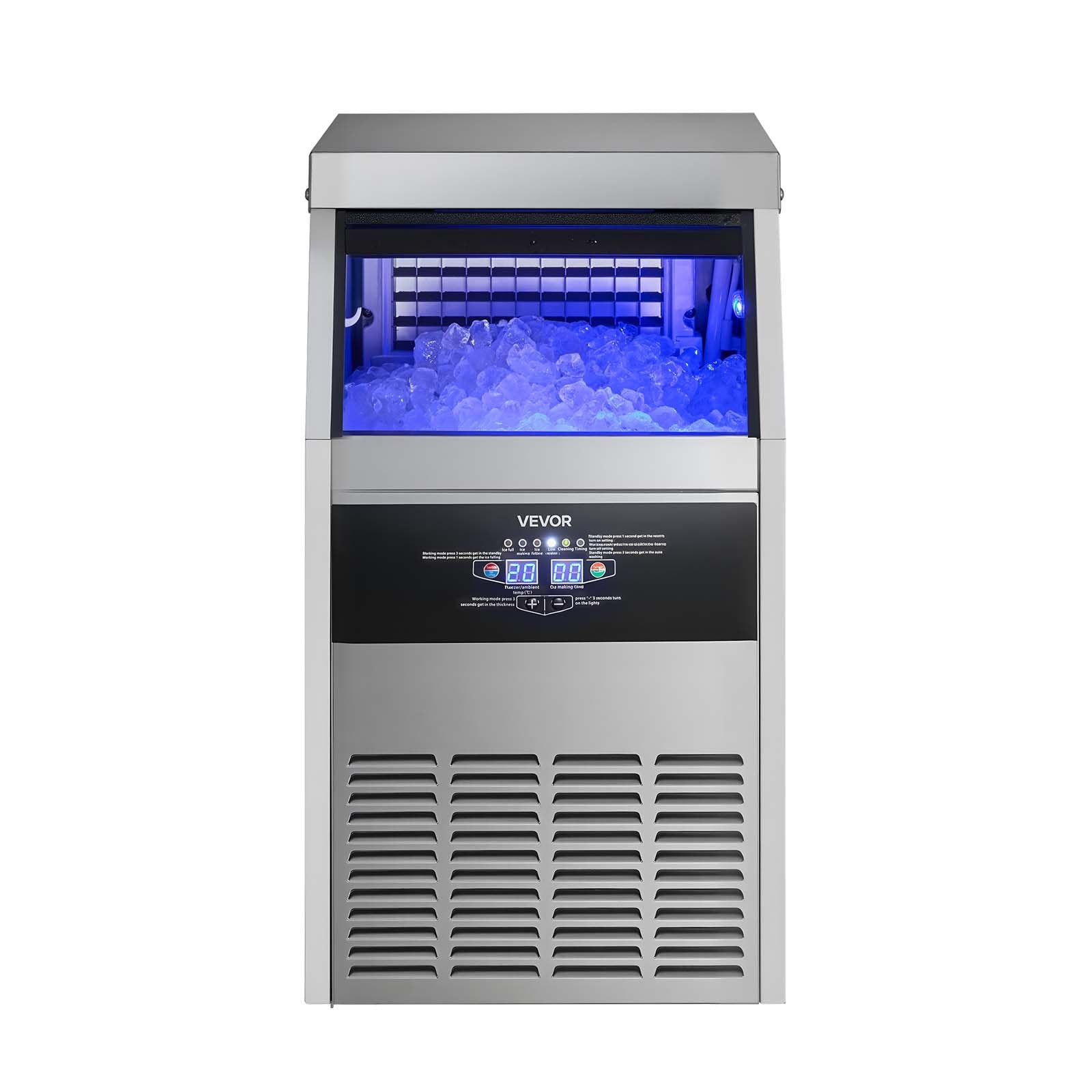 Pramoninis ledo generatorius VEVOR SSX120, 73 kg/24h
