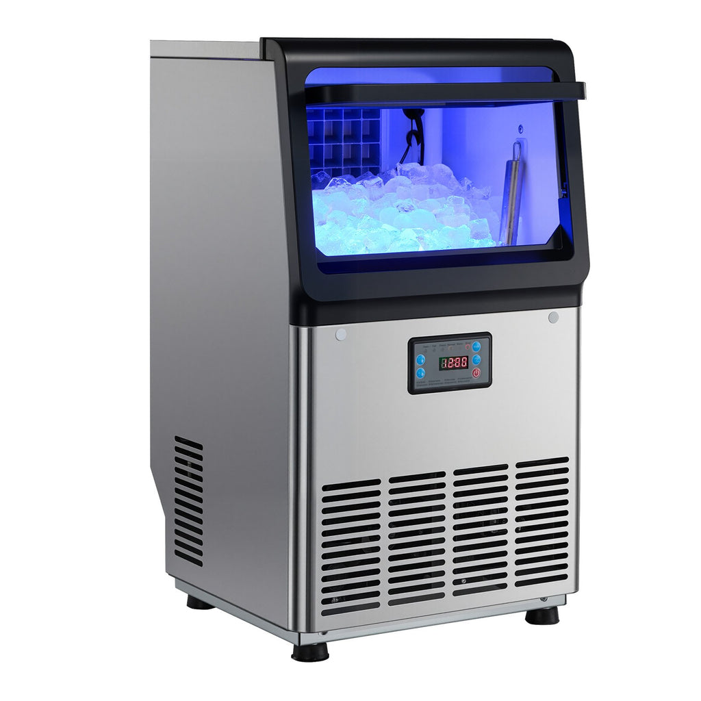 Komercinis ledo gaminimo aparatas VEVOR LB70TB-D, 41 kg/24h