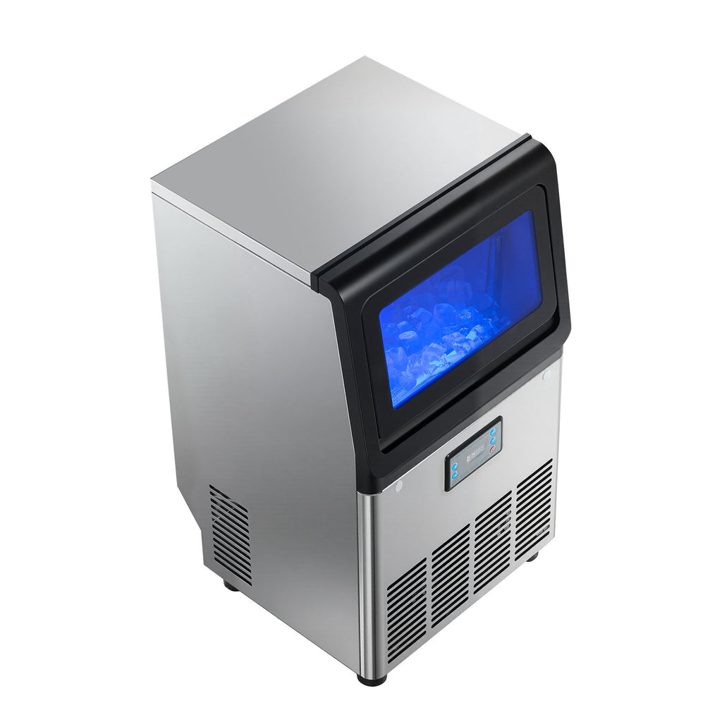 Komercinis ledo gaminimo aparatas VEVOR LB70TB-D, 41 kg/24h