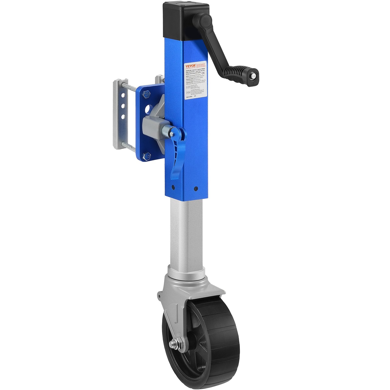 Priekabos atraminis ratukas VEVOR LVT, 725 kg (1600 lbs)