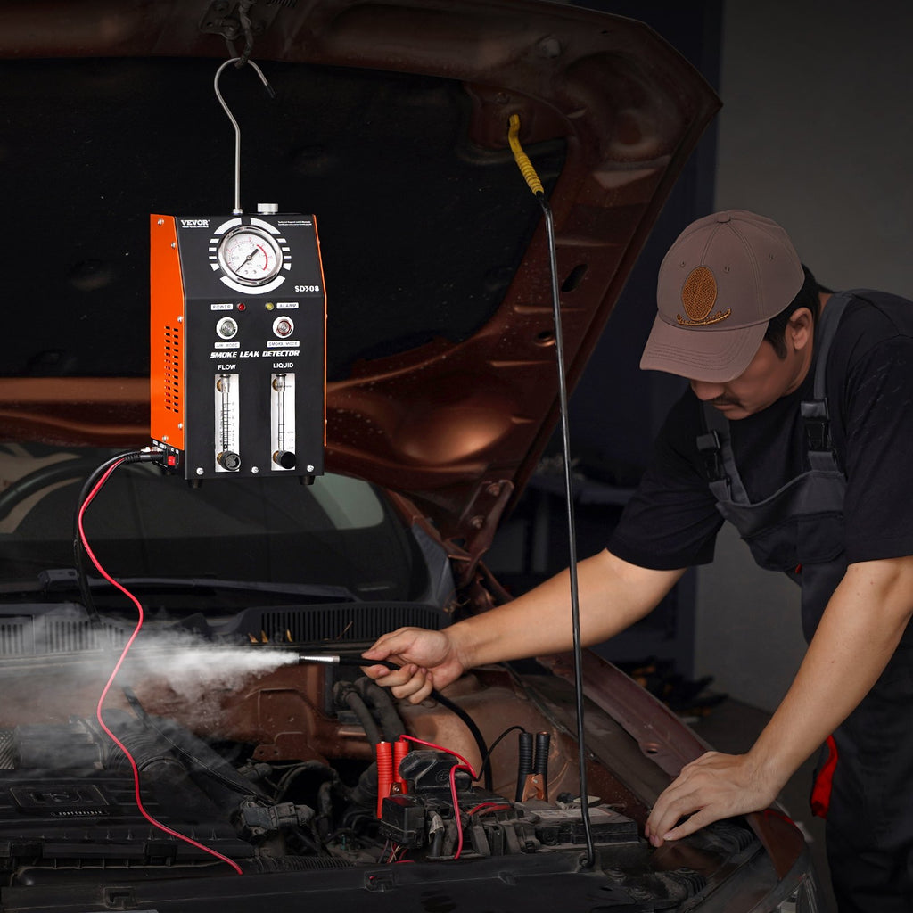Automobilinis dūmų generatorius nuotėkio paieškai VEVOR SD308, 19–23 PSI