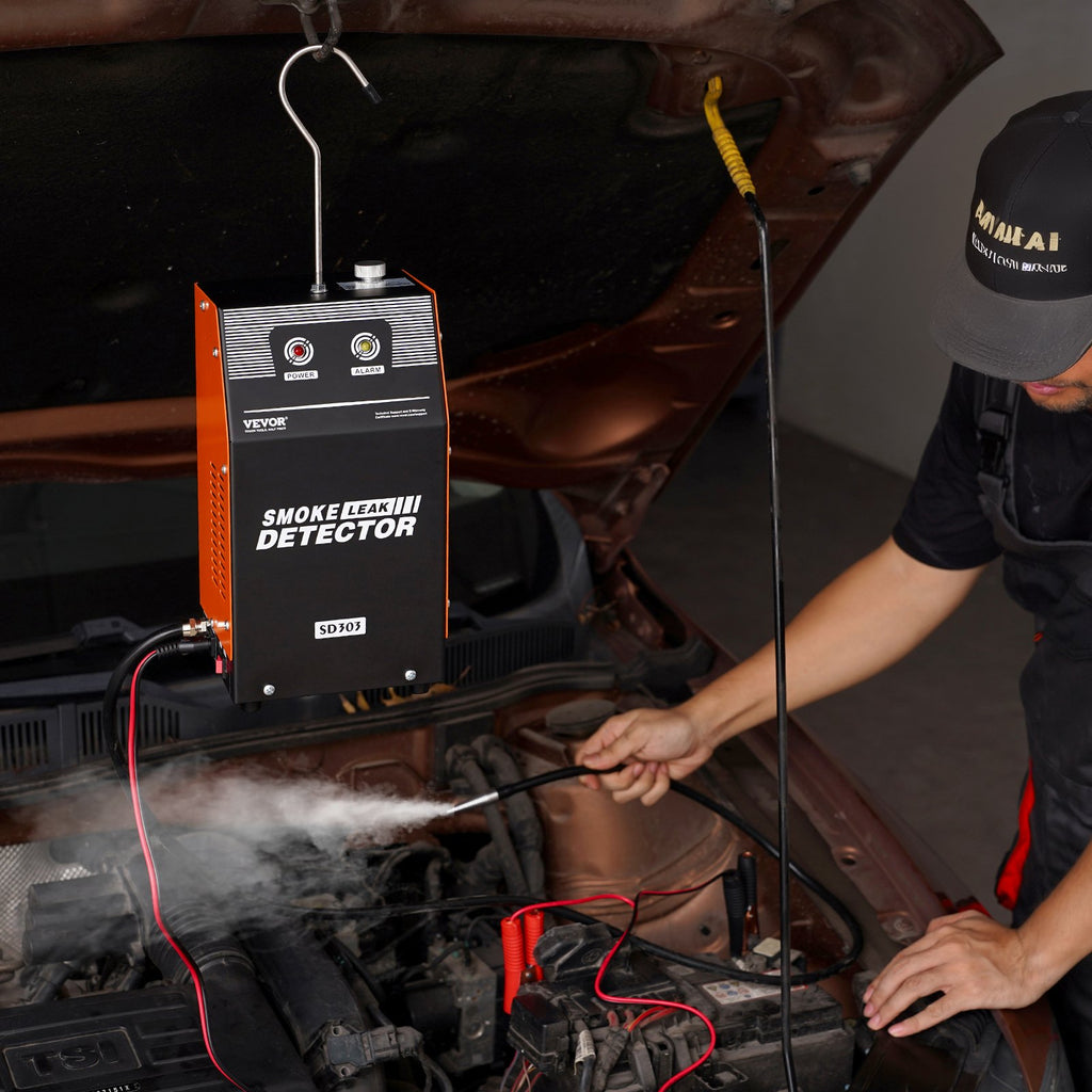 Automobilinis dūmų generatorius sandarumo testavimui VEVOR SD303, 19–23 PSI