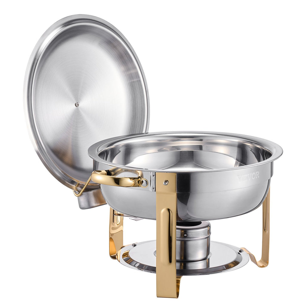 Maisto šildymo indų rinkinys VEVOR HZ-831, 4 vnt. po 4,7 l