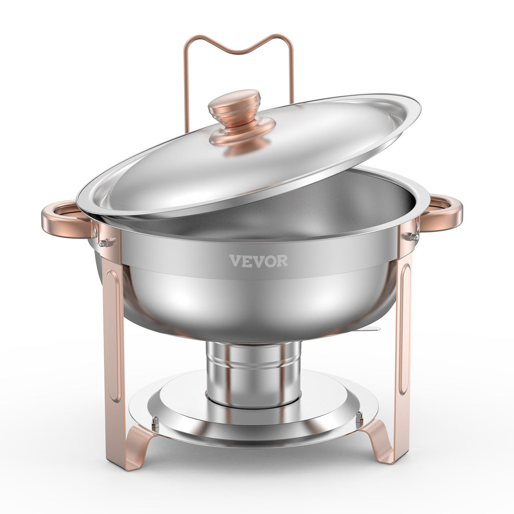 Maisto šildymo indų rinkinys VEVOR HZ-831, 4 vnt., 4,7 l talpa