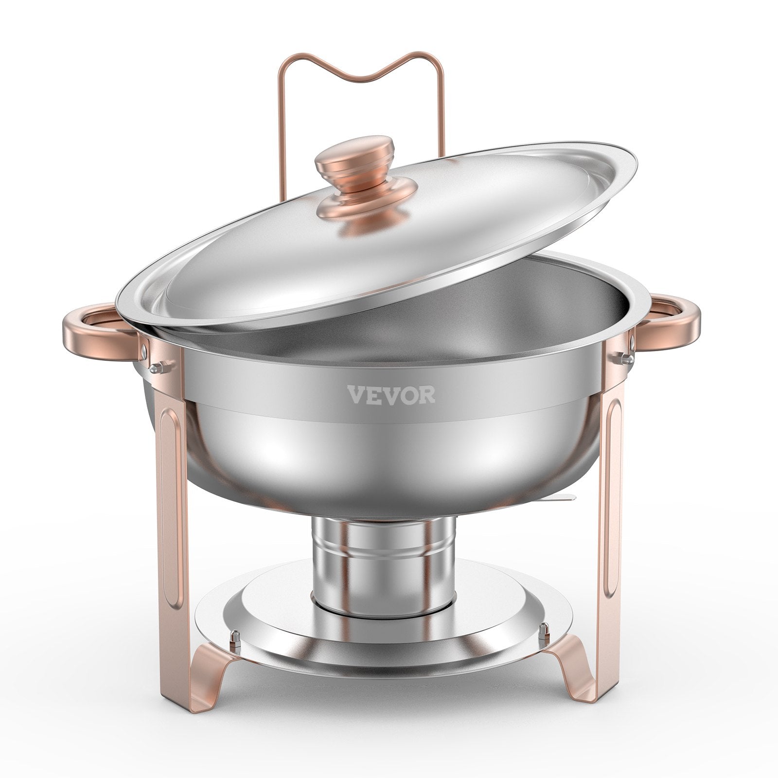 Maisto šildymo indų rinkinys VEVOR HZ-831, 4 vnt., 4,7 l talpa