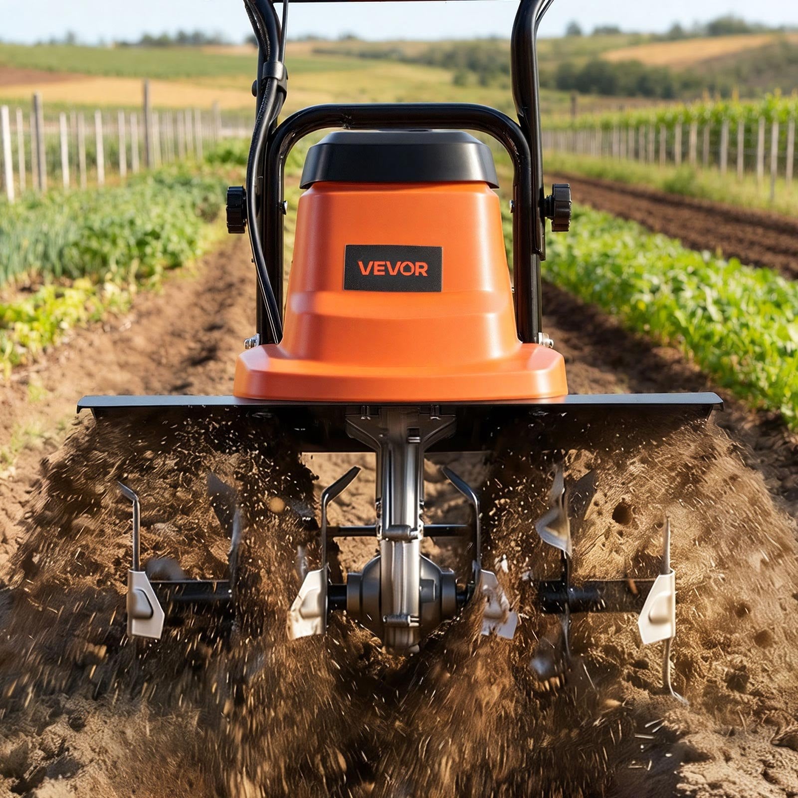 Elektrinis kultivatorius VEVOR WR8032-1500-S-450H1, 1500 W