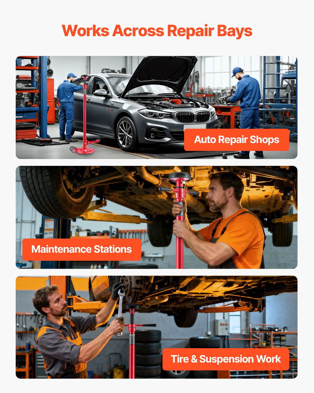 Automobilio kėlimo atrama VEVOR XTH-002, 0,75 t