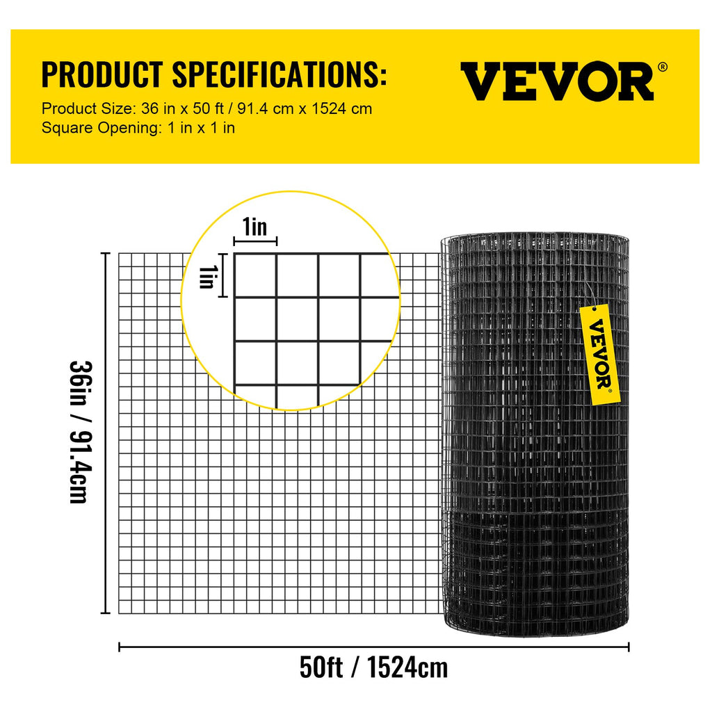 Tinklo tvora VEVOR VV-HC-3650, 91 cm x 15,2 m