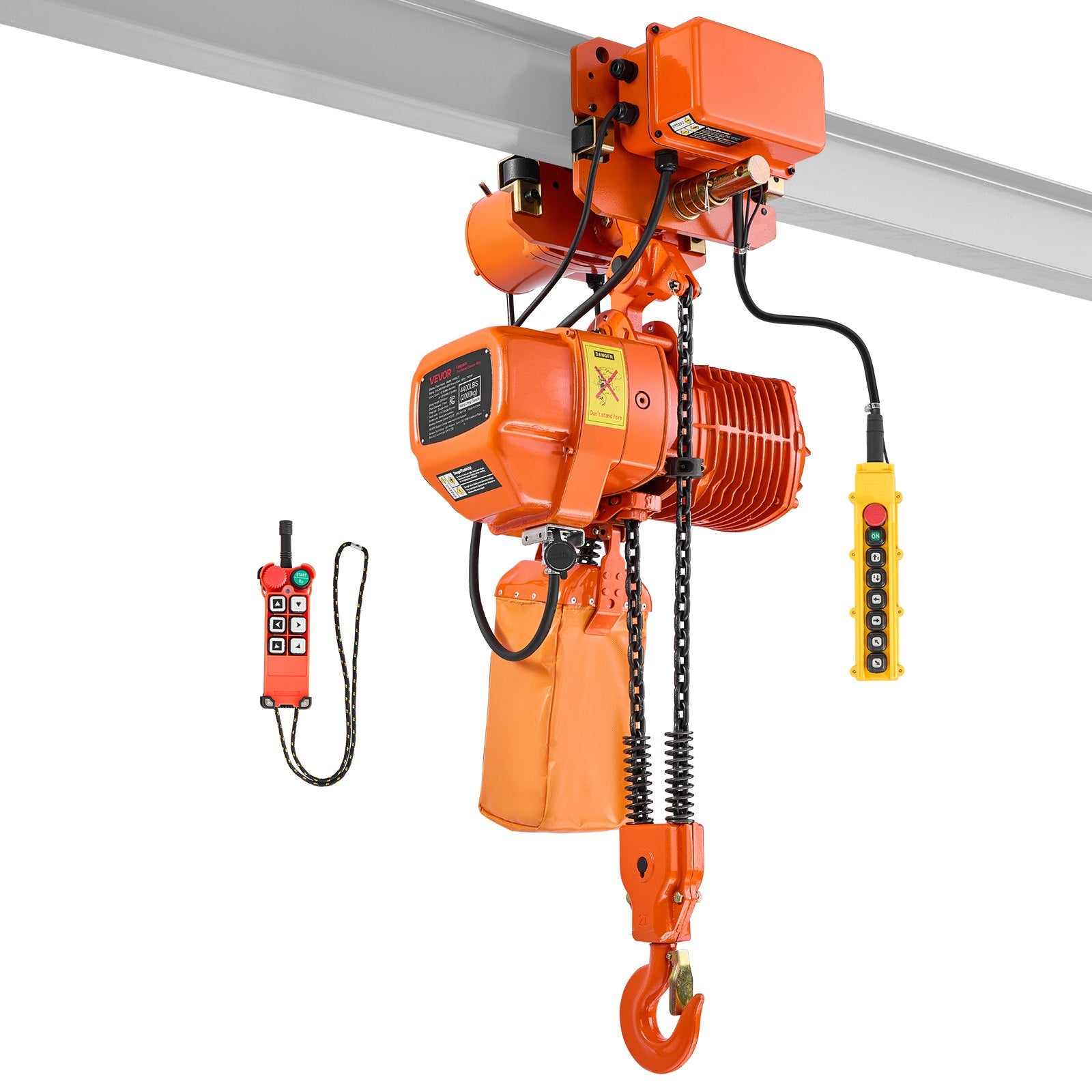 Elektrinė grandininė talpė VEVOR HHBB-2T, 2000 kg