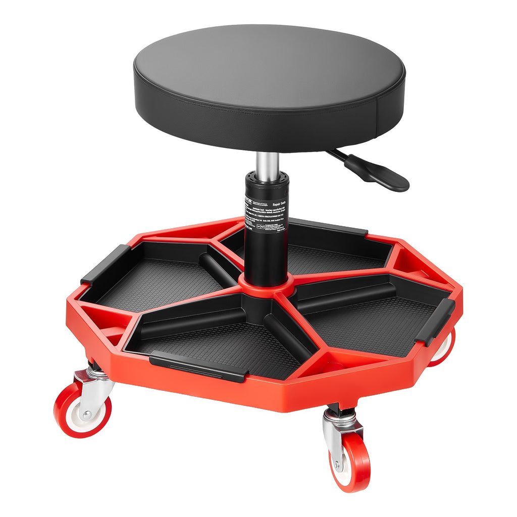 Ratukinė mechaniko kėdė VEVOR XF8308, 136 kg keliamoji galia