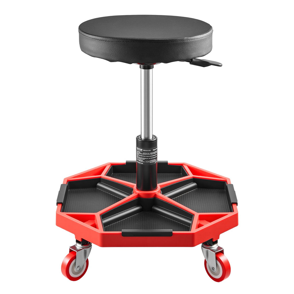 Ratukinė mechaniko kėdė VEVOR XF8308, 136 kg keliamoji galia
